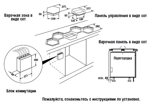 Поверхность KUPPERSBUSCH ekwi 3740.0 w купить в Москве цена в интернет-магазине АваТехно