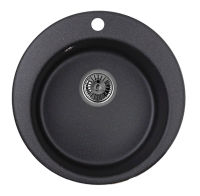 Кухонная мойка GRANULA GR-4801 черный