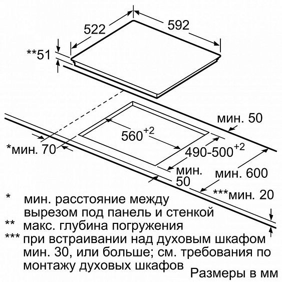 Поверхность Bosch PIC651B17E Поверхность Bosch PIC651B17E купить с доставкой по Москве и Московской области в интернет-магазине АваТехно