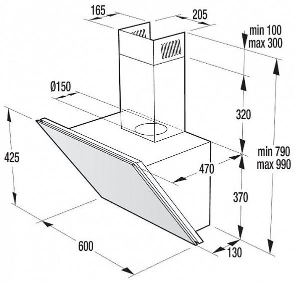 Вытяжка GORENJE WHI643ORAB купить с доставкой по Москве и Московской области в интернет-магазине АваТехно