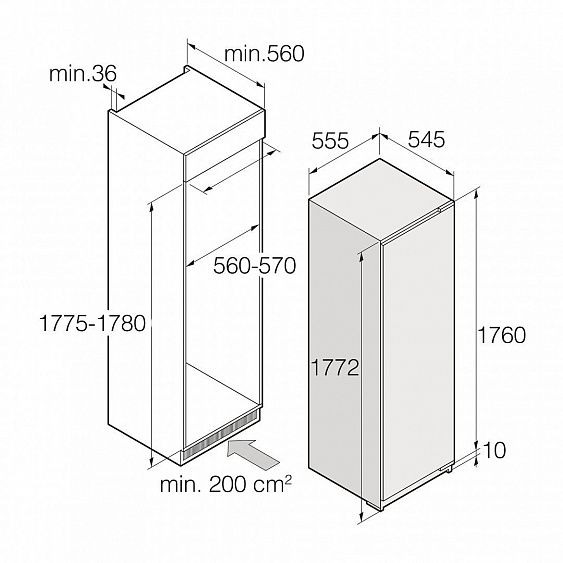 Холодильник ASKO R31842i купить с доставкой по Москве и Московской области в интернет-магазине АваТехно