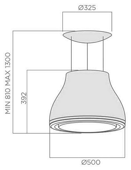 Вытяжка ELICA SHINING COPPER/F/50 купить с доставкой по Москве и Московской области в интернет-магазине АваТехно