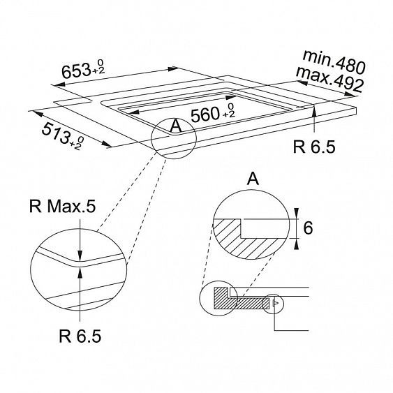 Варочная поверхность FRANKE FSM 653 I D BK купить с доставкой по Москве и Московской области в интернет-магазине АваТехно