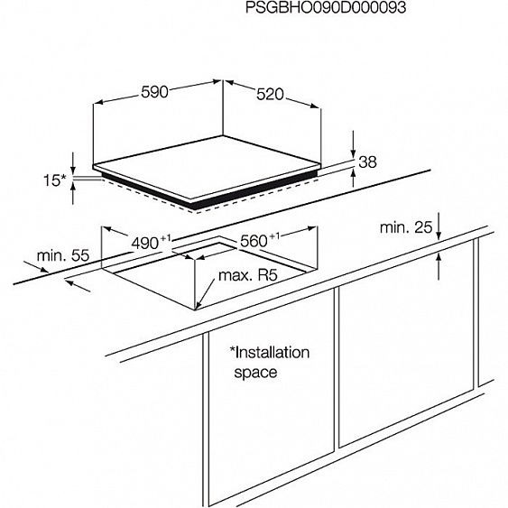 Поверхность ELECTROLUX ehf 6547 fok купить с доставкой по Москве и Московской области в интернет-магазине АваТехно