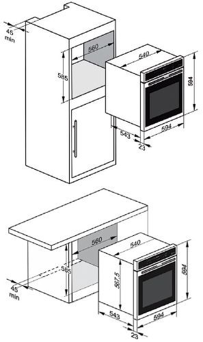 Духовой шкаф KAISER eh 6365 w купить с доставкой по Москве и Московской области в интернет-магазине АваТехно