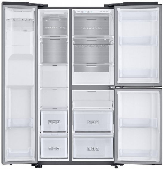 Холодильник Samsung RS68N8660S9 нержавеющая сталь купить с доставкой по Москве и Московской области в интернет-магазине АваТехно