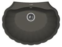 Кухонная мойка FLORENTINA Гребешок антрацит (20.345.E0695.302)