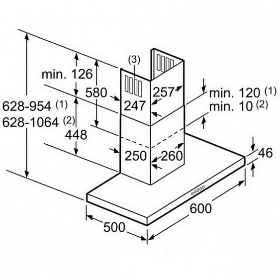 Вытяжка NEFF d76mt64n1 купить с доставкой по Москве и Московской области в интернет-магазине АваТехно