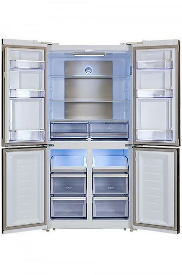 Холодильник HIBERG RFQ-500DX NFGB inverter купить с доставкой по Москве и Московской области в интернет-магазине АваТехно