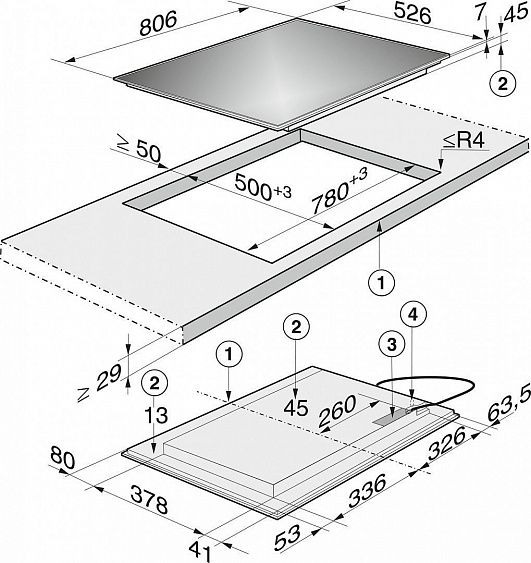 Варочная панель MIELE KM 6366 купить с доставкой по Москве и Московской области в интернет-магазине АваТехно