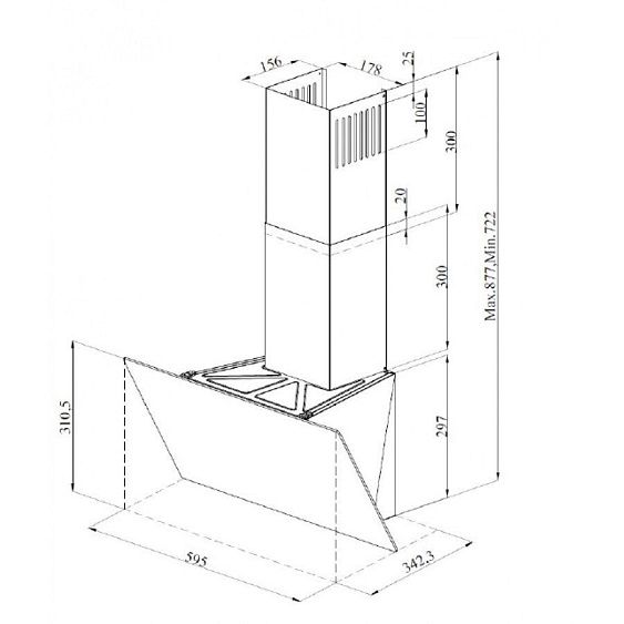ВЫТЯЖКА SCHAUB LORENZ SLD DY6118 купить с доставкой по Москве и Московской области в интернет-магазине АваТехно