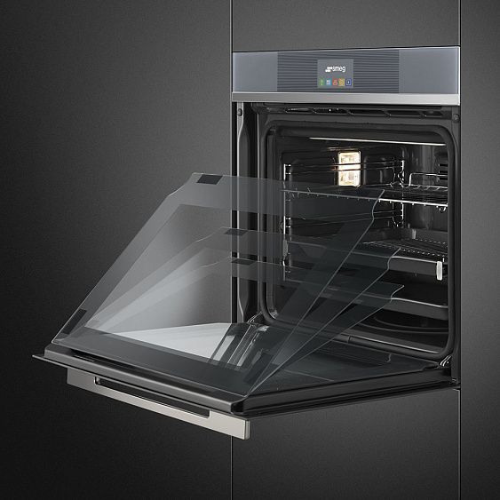 Электрический духовой шкаф Smeg SFP 6104 TVS купить с доставкой по Москве и Московской области в интернет-магазине АваТехно