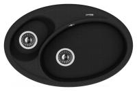 Кухонная мойка FLORENTINA Селена 780 черный