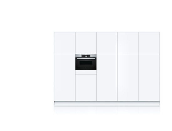 Компактный духовой шкаф с свч Bosch CMG633BS1 купить с доставкой по Москве и Московской области в интернет-магазине АваТехно