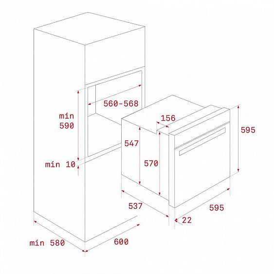 Духовой шкаф TEKA STEAKMASTER NIGHT RIVER BLACK (111000036) купить с доставкой по Москве и Московской области в интернет-магазине АваТехно