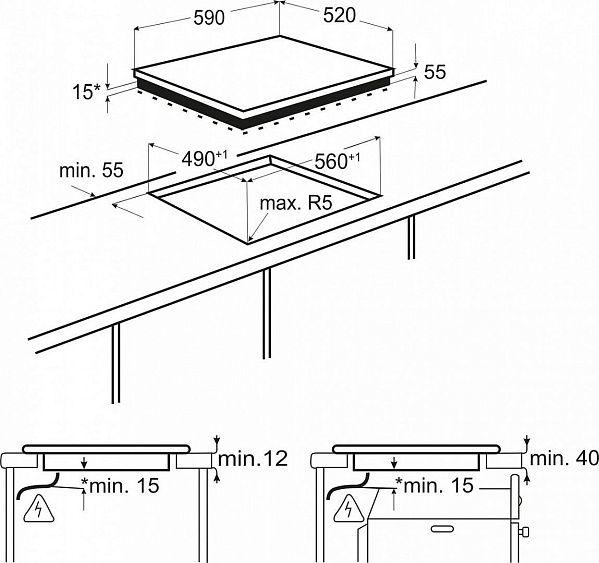 Встраиваемая индукционная варочная панель Exiteq EXH 311 IB купить с доставкой по Москве и Московской области в интернет-магазине АваТехно