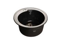 Кухонная мойка GRANFEST Rondo GF-R450 черный