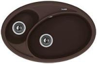 Кухонная мойка FLORENTINA Селена 780 мокко