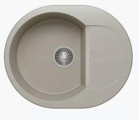 Кухонная мойка POLYGRAN Atol-620 №14 серый