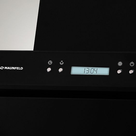 Вытяжка MAUNFELD GLORIA 60 чёрный/чёрное стекло купить с доставкой по Москве и Московской области в интернет-магазине АваТехно