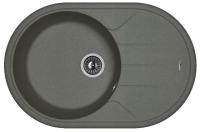 Кухонная мойка FLORENTINA Лотос 780 черный (20.295.C0780.102)