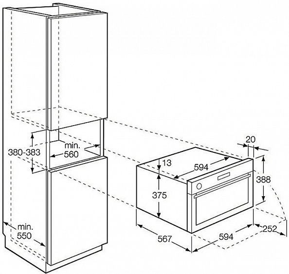 Духовой шкаф  AEG ks 8454801 m купить с доставкой по Москве и Московской области в интернет-магазине АваТехно