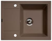 Кухонная мойка FLORENTINA липси 650 мокко
