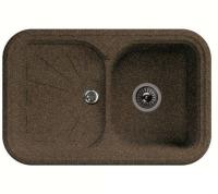 Кухонная мойка FLORENTINA Крит 780 коричневый