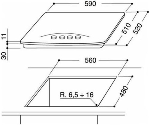 Поверхность WHIRLPOOL akm 528 na c купить с доставкой по Москве и Московской области в интернет-магазине АваТехно