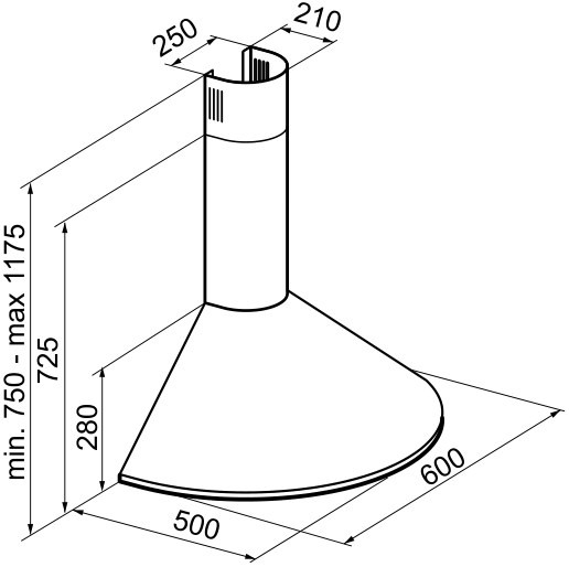Вытяжка KORTING khc 6930 rc купить с доставкой по Москве и Московской области в интернет-магазине АваТехно