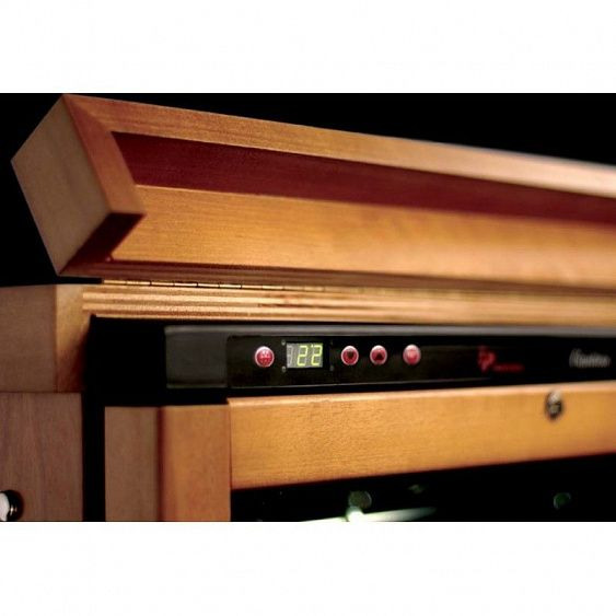 Винный шкаф IP INDUSTRIE cex 401 lnu (цвет - орех) купить с доставкой по Москве и Московской области в интернет-магазине АваТехно