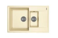 Кухонная мойка FLORTEK Консул 760К шампань (23.025.D0760.202)
