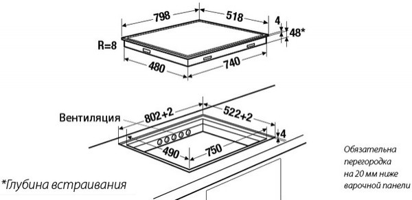 Поверхность KUPPERSBUSCH ekif8940.1 купить с доставкой по Москве и Московской области в интернет-магазине АваТехно