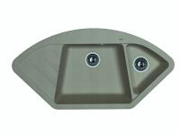 Кухонная мойка FLORENTINA Веста серый шелк (20.285.E1005.307)