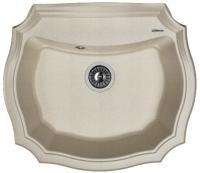 Кухонная мойка FLORENTINA Эмилия 640 грей (20.355.D0640.305)