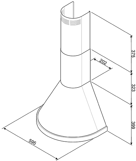Вытяжка SMEG KSE86AOE купить с доставкой по Москве и Московской области в интернет-магазине АваТехно
