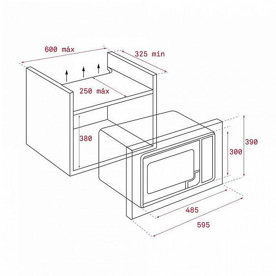 Микроволновая печь TEKA MS 620 BIS(40584010) купить в Москве цена в интернет-магазине АваТехно