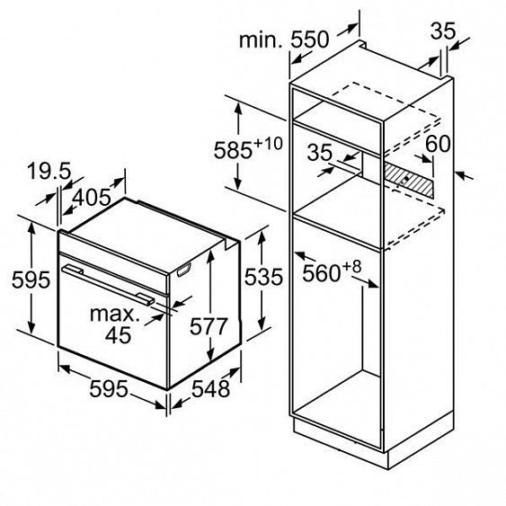 Встраиваемый электрический духовой шкаф Siemens HB 676 GBS1 купить с доставкой по Москве и Московской области в интернет-магазине АваТехно