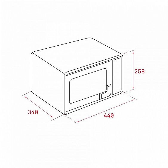 Микроволновая печь TEKA MWE 207 FI BLACK (40581129) купить в Москве цена в интернет-магазине АваТехно
