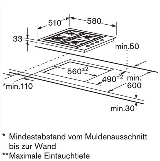 Поверхность BOSCH ngu 4151 de купить с доставкой по Москве и Московской области в интернет-магазине АваТехно
