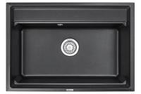Кухонная мойка GRANULA KS-7301 чёрный