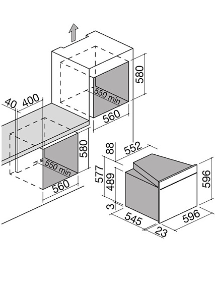Духовой шкаф BARAZZA 1FEVEPN купить с доставкой по Москве и Московской области в интернет-магазине АваТехно