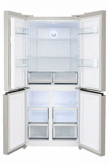 Холодильник HIBERG RFQ-490DX NFH inverter купить с доставкой по Москве и Московской области в интернет-магазине АваТехно