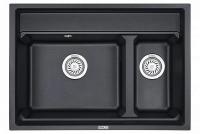 Кухонная мойка GRANULA KS-7302 шварц