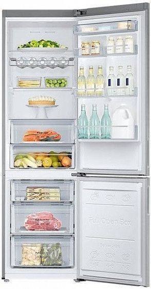 Холодильник Samsung RB37J5440SA серебристый купить с доставкой по Москве и Московской области в интернет-магазине АваТехно