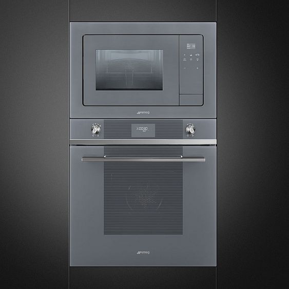 Микроволновая печь SMEG FMI120S1 купить с доставкой по Москве и Московской области в интернет-магазине АваТехно