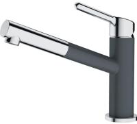 Смеситель FRANKE Orbit с выдвижным шлангом, графит