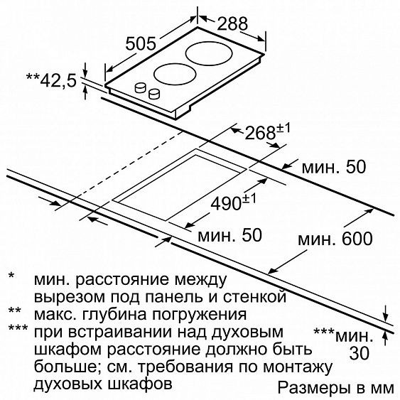Поверхность BOSCH PKE345CA1 Поверхность BOSCH PKE345CA1 купить с доставкой по Москве и Московской области в интернет-магазине АваТехно