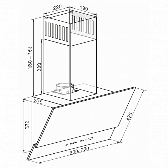 Вытяжка KAISER AT 7410 FR Eco купить с доставкой по Москве и Московской области в интернет-магазине АваТехно