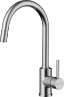 Смеситель OMOIKIRI Shinagawa-S-BN латунь/нержавеющая сталь (4994336)